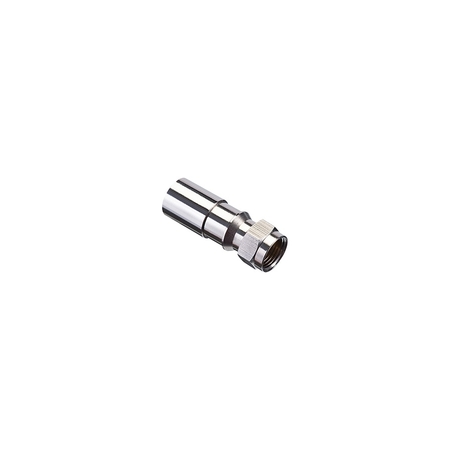 IDEAL RG6 COMPRESSION F CONNECTOR, 100/JAR, PK 100 92-656